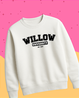 Moletom "Willow University"