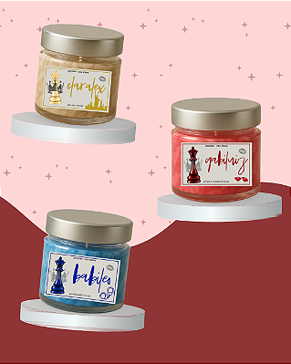 Velas Aromáticas - Rainhas do Amor