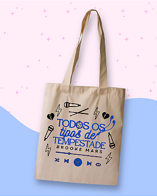 Ecobag "Todos os Tipos de Tempestade"