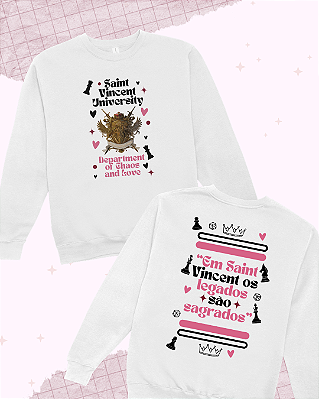 Moletom "Saint Vincent University"