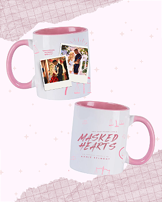 Caneca Masked Hearts