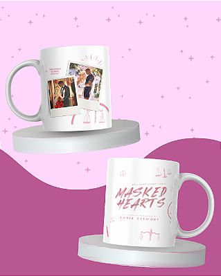 Caneca Masked Hearts
