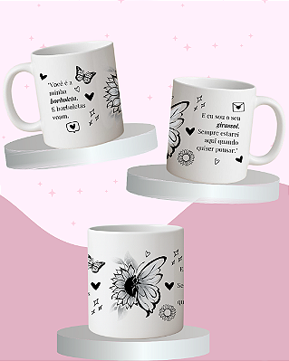 Caneca "Borboleta"