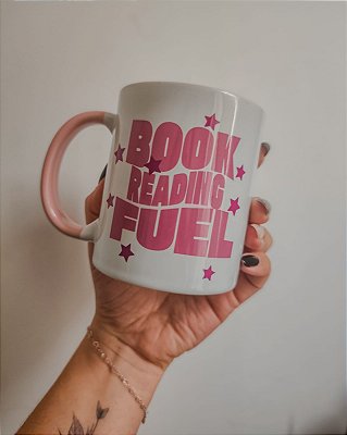 Caneca "Book Reading Fuel"
