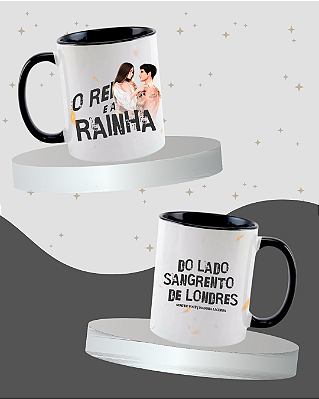Caneca "O Rei e a Rainha"
