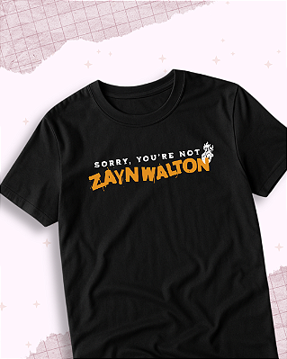Camiseta "Zayn Walton"