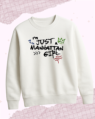 Moletom "Manhattan Girl"