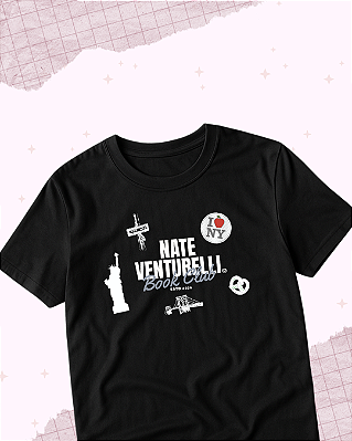 Camiseta "Nate Venturelli Bookclub"