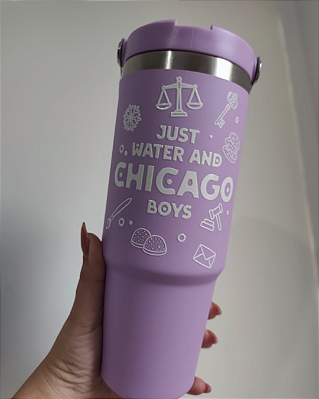 Copo Térmico - Amores de Chicago
