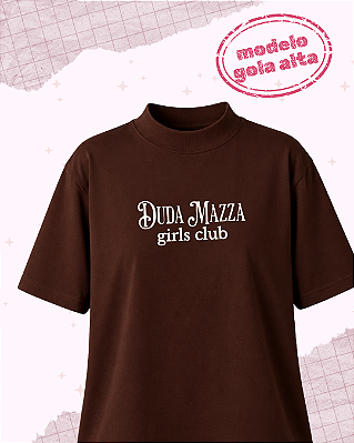 Camiseta Gola Alta - Duda Mazza