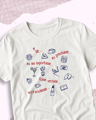 Camiseta "E se..."
