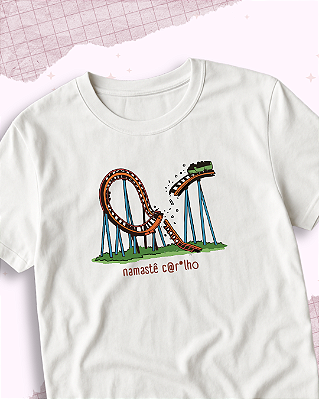 Camiseta "Namastê, C*r4lh0"