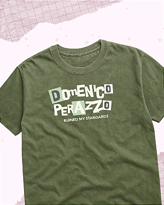 Camiseta "Domenico Perazzo"