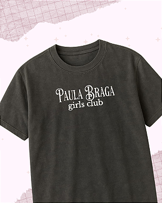Camiseta e Cropped "Paula Braga"