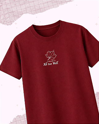 Camiseta "All too well"