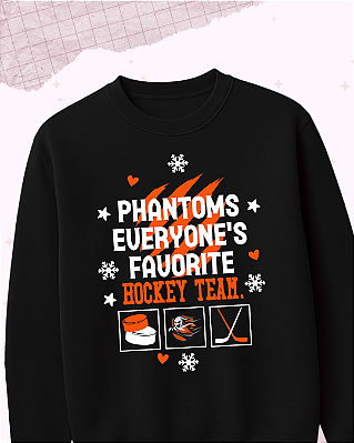 Moletom Phantoms Hockey Team
