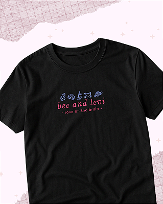 Camiseta "Bee and Levi"
