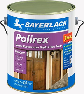 VERNIZ MOGNO BRIL 3,6L POLIREX SAYERLACK 2245