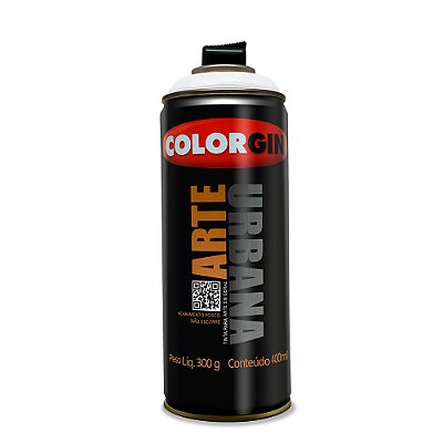 SPRAY BRANCO FOSCO ARTE URBANA  944