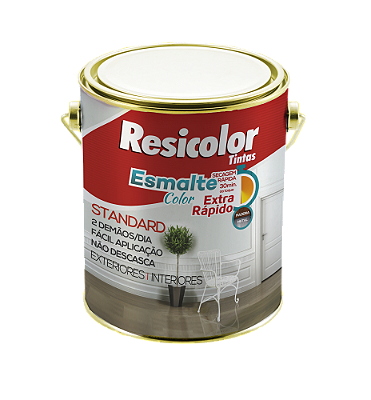 PRETO BRIL STANDARD 3,6L RESICOLOR 4000