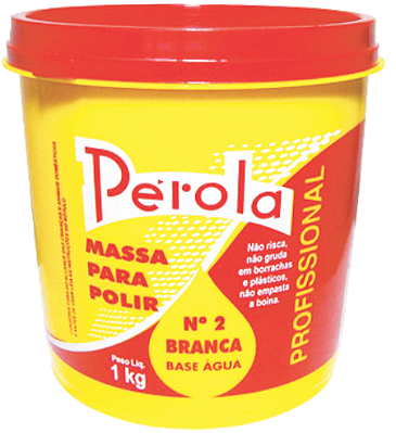 MASSA POLIR N.2 AGUA PEROLA VERMELHA 0813 LT