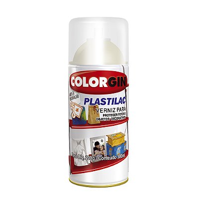 SPRAY VERNIZ FOSCO 300ML PLASTILAC FOTO COLOR 781