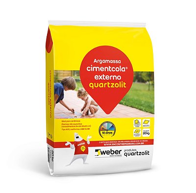 ARGAMASSA EXTERNO ACII QUARTZOLIT 20KG