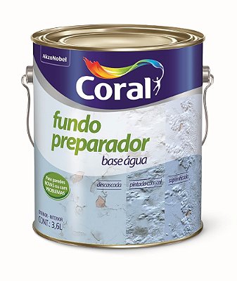 FUNDO PREPARADOR 3,6L AGUA PARE/PISO CORAL 2617