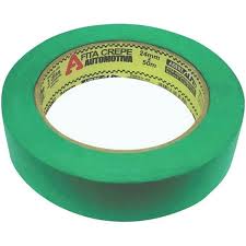 FITA CREPE 18X50 AUTOMOTIV 100G VERDE ADERE 525