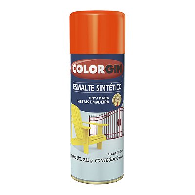 SPRAY LARANJA 350ML SINT COLORGIN 742  UN