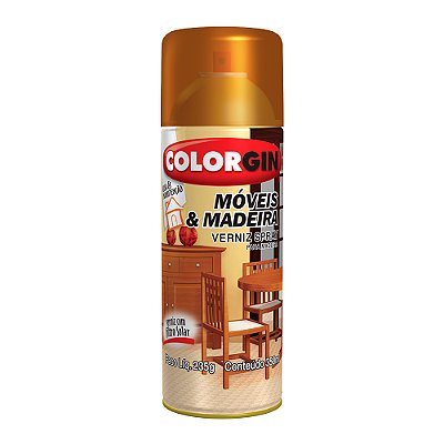 SPRAY VERNIZ MOGNO BRIL COLORGIN 763 UN