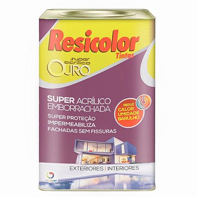 EMBORRACHADA BRANCO 18L RESICOLOR 5505