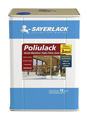 VERNIZ INC ACET 18L MARITIMO POLIULACK SAYER 2301