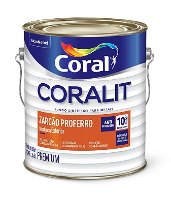 ZARCAO LARANJA PRIMER 3,6L PROFERRO CORALIT 2667