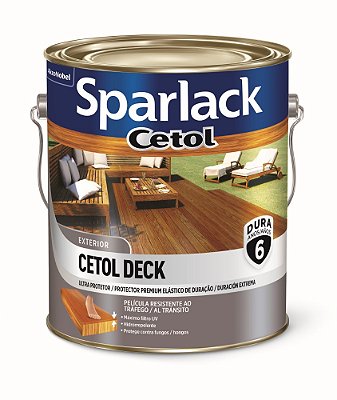 VERNIZ NATURAL S/B 3,6L CETOL DECK SPARLACK 3095