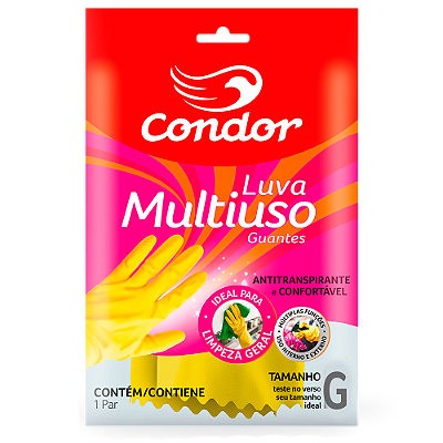 LUVA BORRACHA MULTIUSO G CONDOR (24)