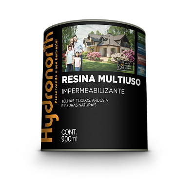 RESINA INCOLOR 0,9L BRIL SOLV HYDRONORTH 6806