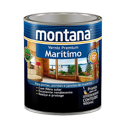 VERNIZ INCOLOR BRIL 0,9L MARITIMO MONTANA 70510