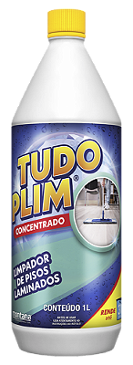 Limpa Pisos Laminados Tudo Plim Montana 1L Brilho E Proteção Para Seu Piso