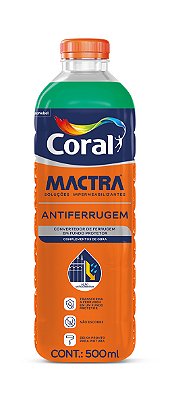 PRIMER CONVERTEDOR ANTIFERRUGEM 0,5L MACTRA CORAL 9580
