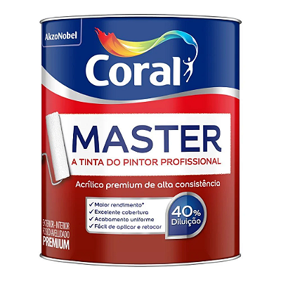 BRANCO FOS PREMIUM 0,9L CORAL MASTER 2212