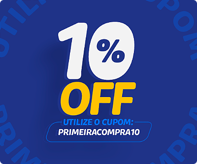 Primeira Compra 10% Off