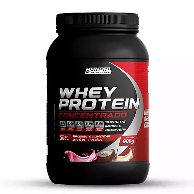 Whey Protein Concentrado 900g - Hanbal