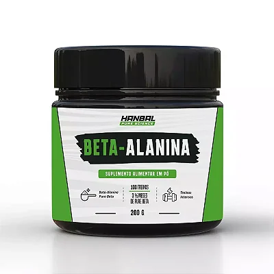 Beta Alanina 200g - Hanbal