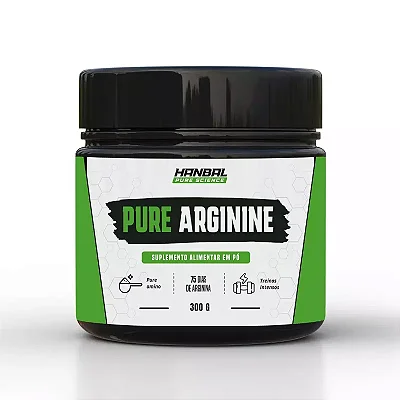 Arginina Pura 300g - Hanbal