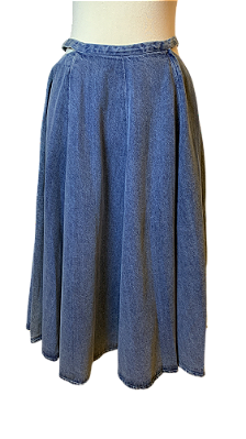 SAIA JEANS GODE MIDI HAND LACE 38