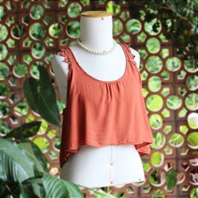 Cropped terracota Forever 21, M