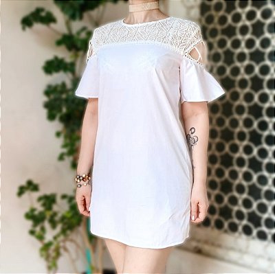Vestido branco Amaro, P