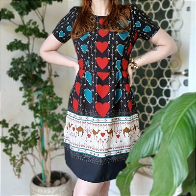 Vestido preto Antix, P