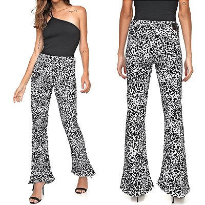 Calça zebra Carmim 36